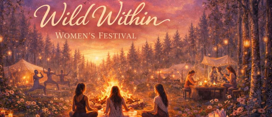 Wild Within Women's Festival, holistic event with yoga, meditation, and art therapy in Silver Forest, 14-16 Aug 2026