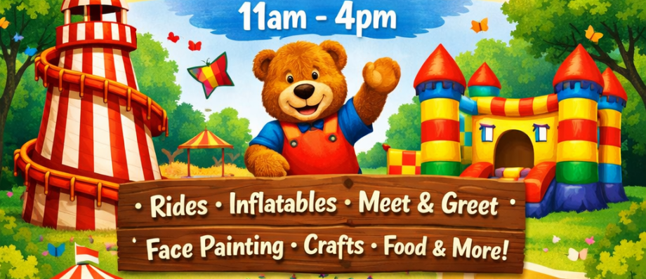 Glade Big Day Out family fun day promotion with rides, crafts, and games on 25th August 2026 at Sherwood Glade