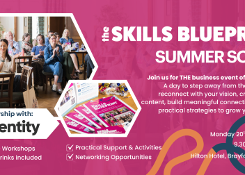 Skills Blueprint Summer Social 2026 - Business networking event with workshops, Hilton Lincoln, 20th July, 9:30am-3pm