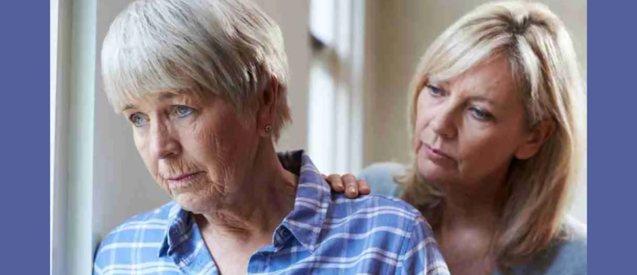 Women sharing a comforting moment by the window, depicting emotional support and understanding