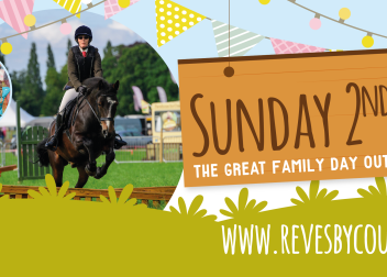 Family fun at Revesby Country Fair, with horse riding, face painting, and archery, Sunday 2nd August event banner