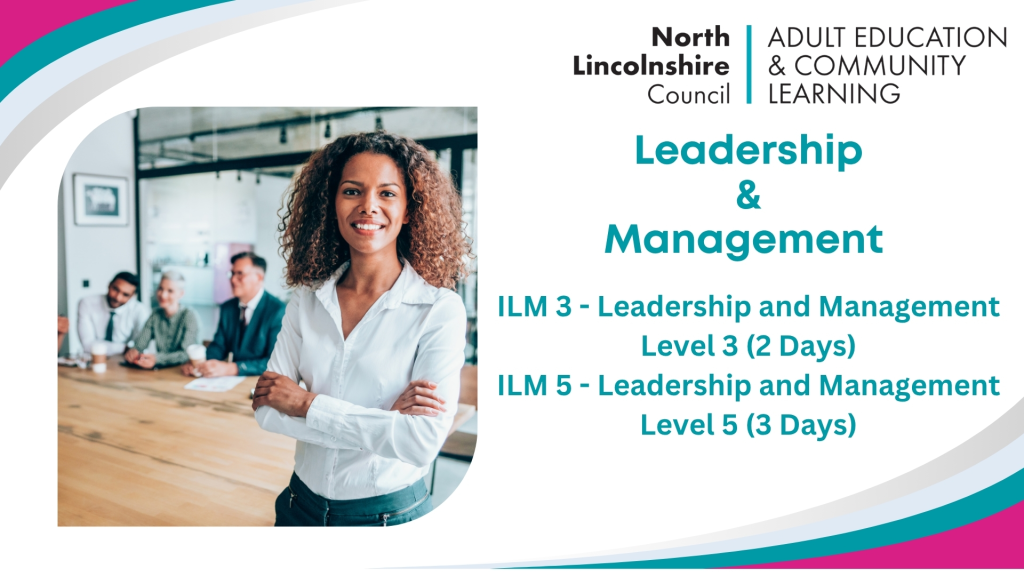 Leadership and management training by North Lincolnshire Council Adult Education and Community Learning